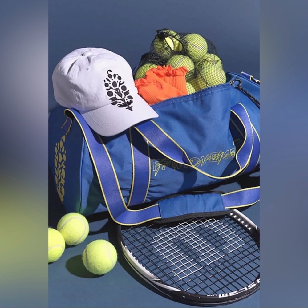 NWT Free People Movement Good Sport Duffel Bag Athletic Blue MSRP $78